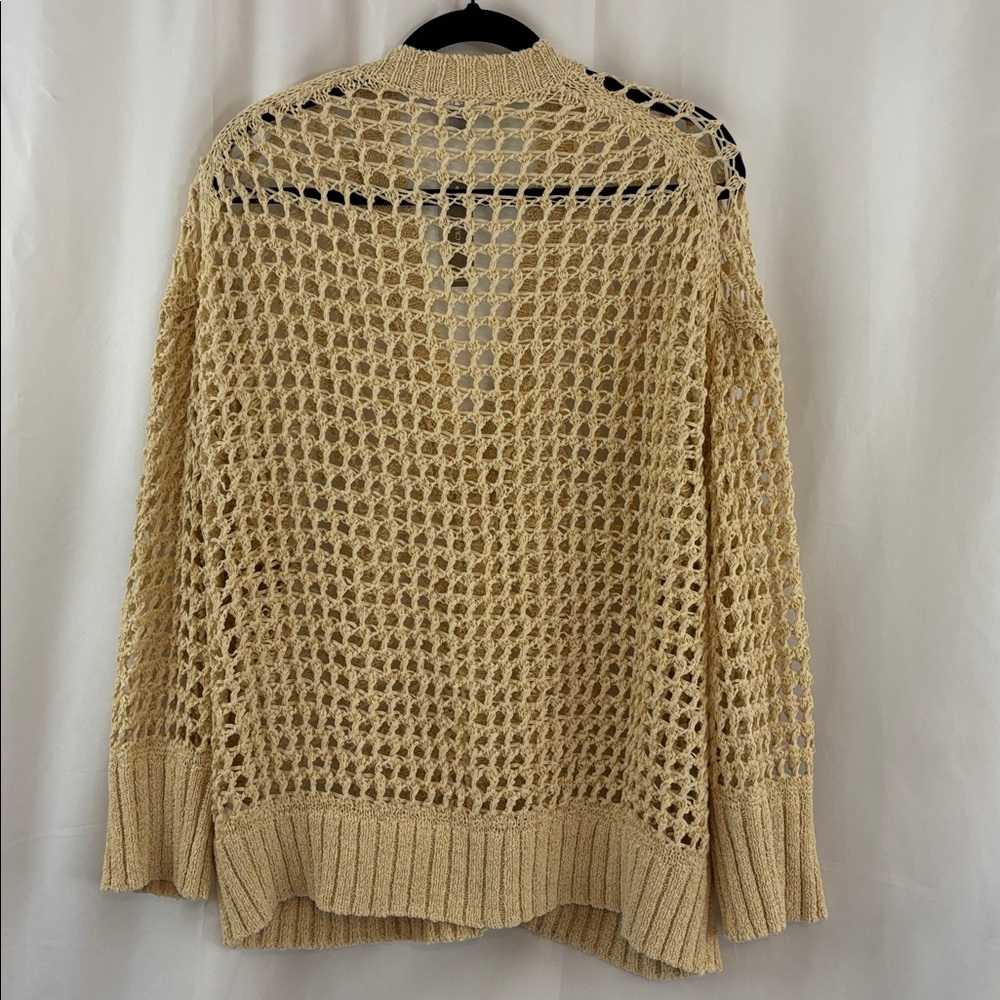 NWT J.Crew szL Montauk open weave cardigan…Perfect addition to any Wardrobe… - Picture 5 of 5